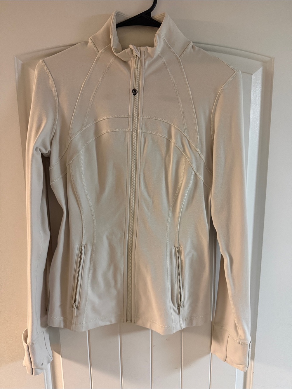 lululemon athletica Cream Full‑Zip Utility Jacket
